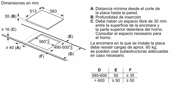 BALAY PLACA 3EB865XR