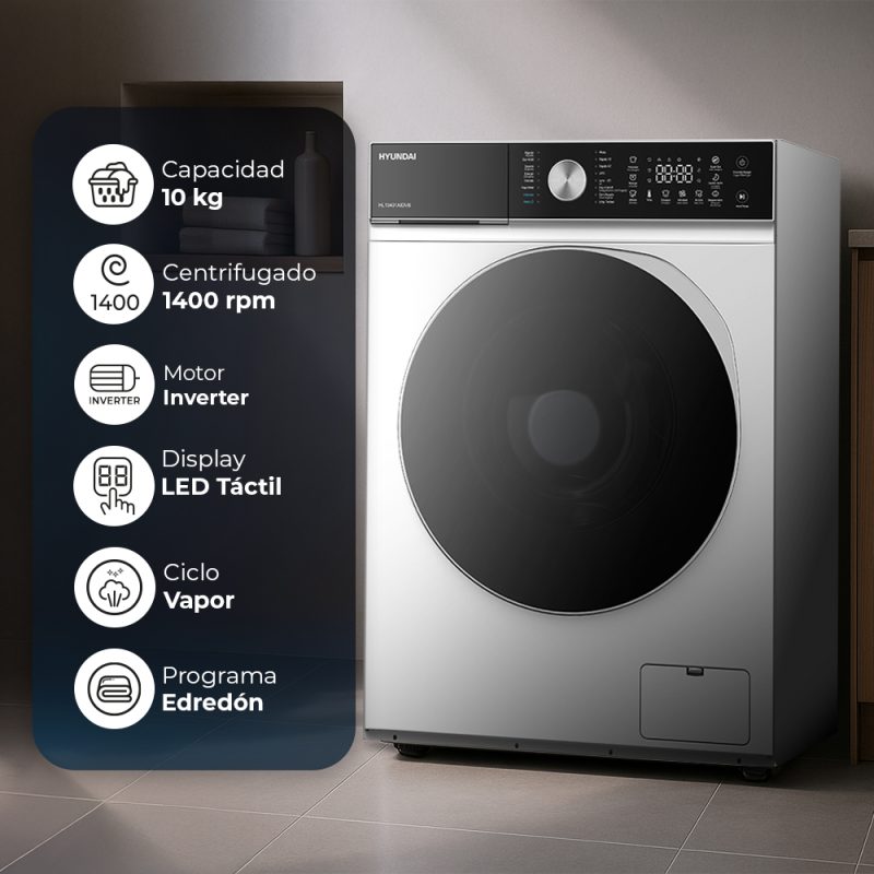 HYUNDAI LAVADORA CF HL10401AIDVB