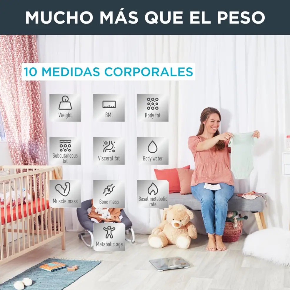 ROWENTA BASCULA DE BAÑO BR9600