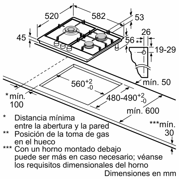 BALAY PLACA 3ETX563HB