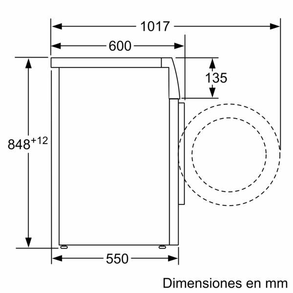 SIEMENS LAVADORA WM12N264ES