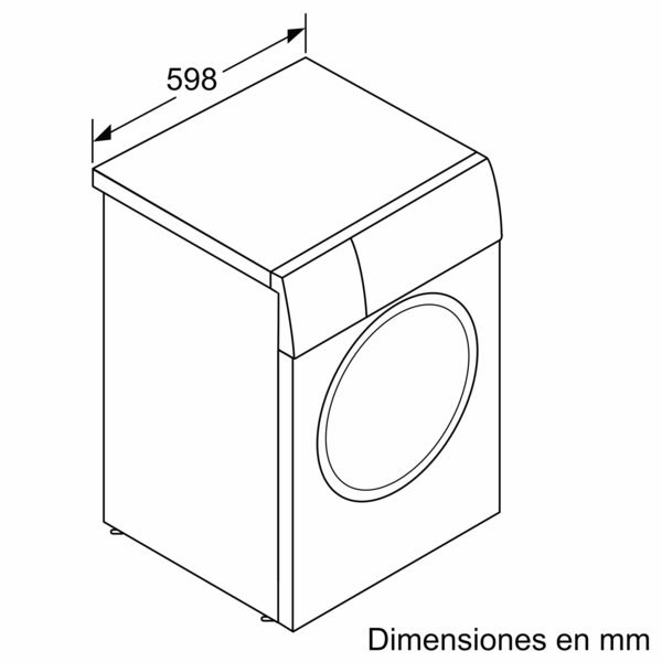 BOSCH LAVADORA WGH244A0ES