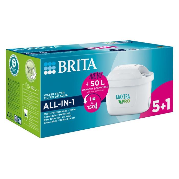 BRITA PACK 6 FILTROS MAXTRA PRO