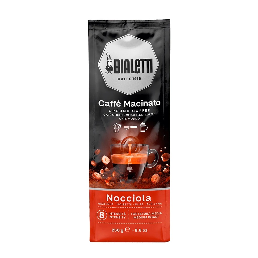 BIALETTI CAFE MOLIDO 250GR PERFETTO MOKA AVELLANA