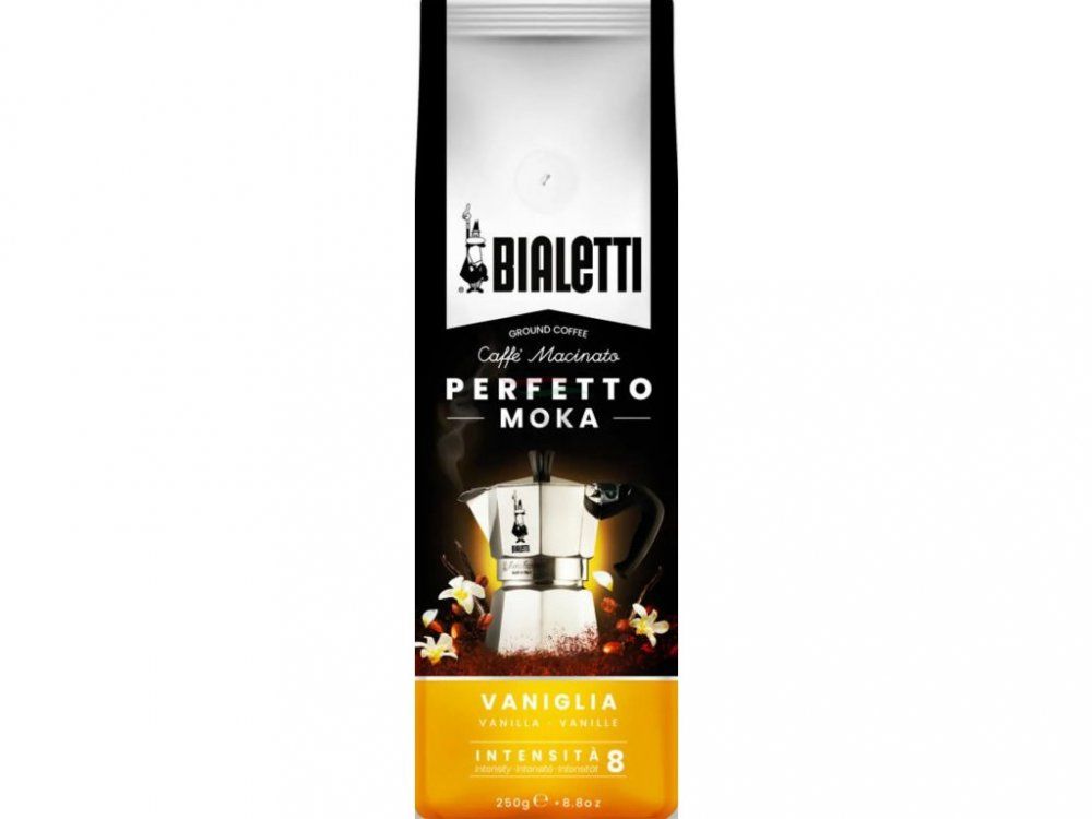 BIALETTI CAFE MOLIDO 250GR PERFETTO MOKA VAINILLA