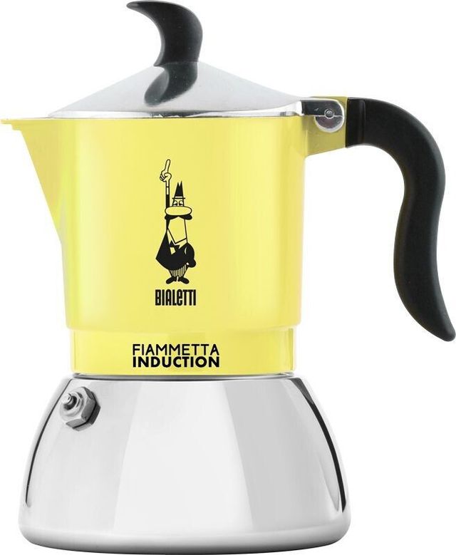 BIALETTI CAFETERA FIAMMETA AMARILLO 2TZ