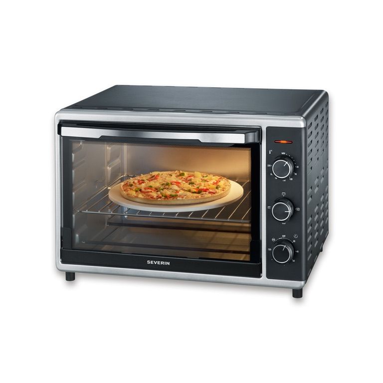 SEVERIN HORNO 42L 1800W NEGRO-PLATA