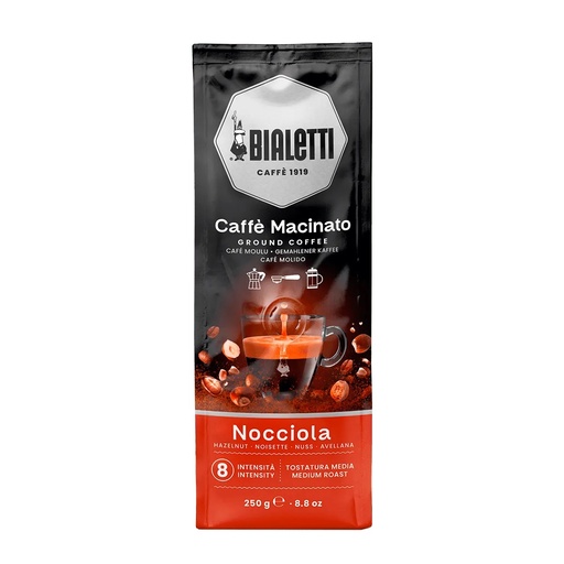 [BIA-096080515] BIALETTI CAFE MOLIDO 250GR PERFETTO MOKA AVELLANA